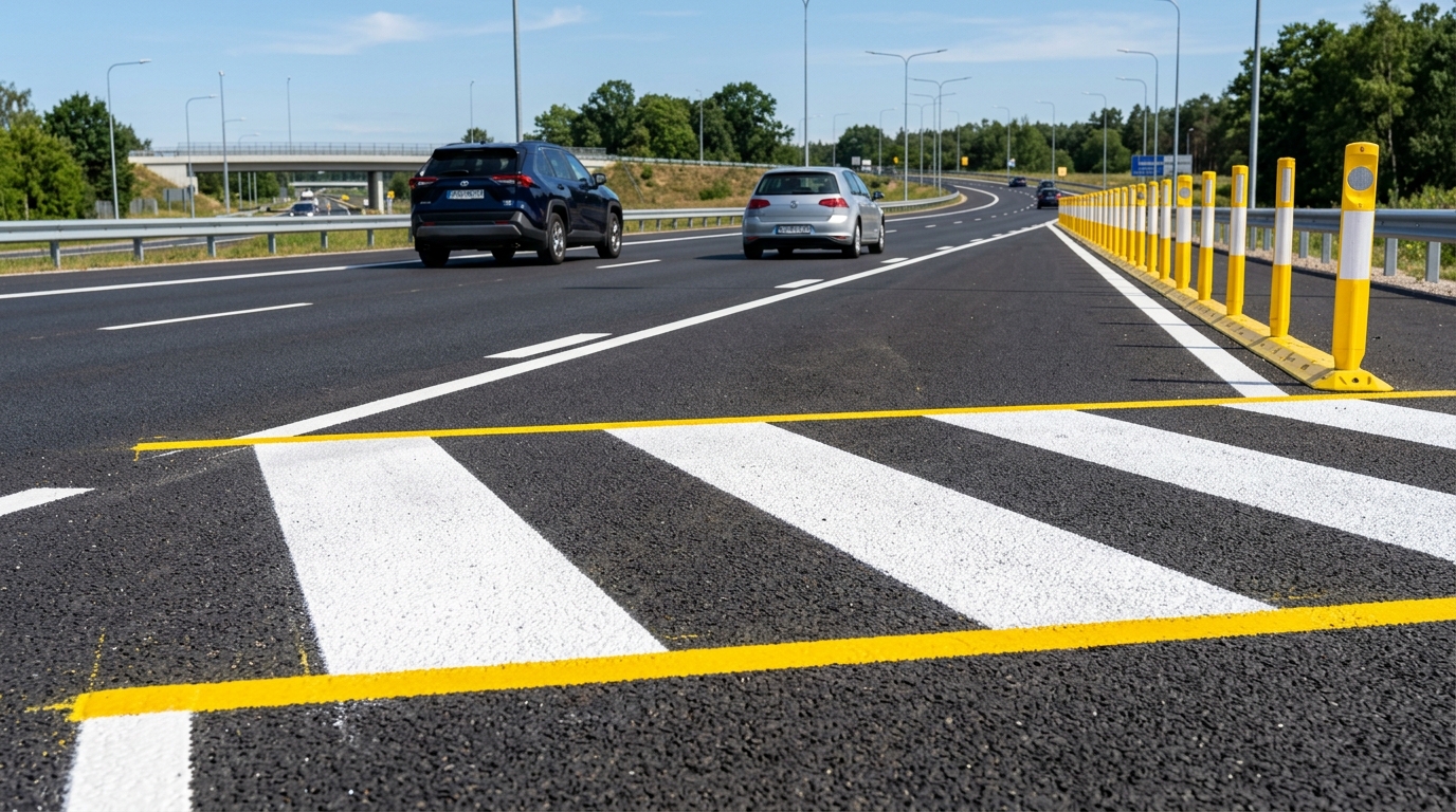 Thermoplastic Road Markings